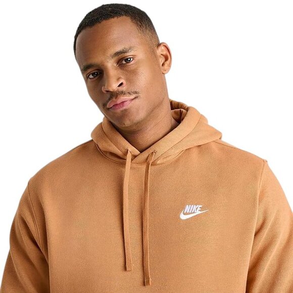 Nike Club Fleece Men's 2 PC Sweatsuit Tracksuit Matching Caramel Outfit NWT - Picture 7 of 14